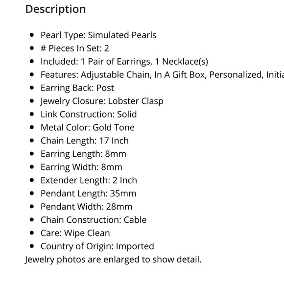 Mixit Necklace and Earring set New in Box “S” - Picture 5 of 5